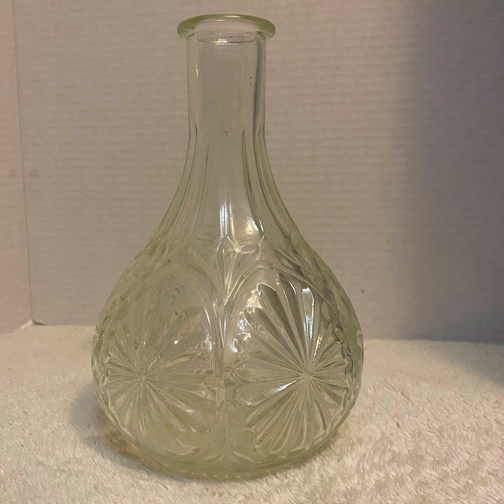 𝅺STARBURST Patterned Glass bud vase​​​​​